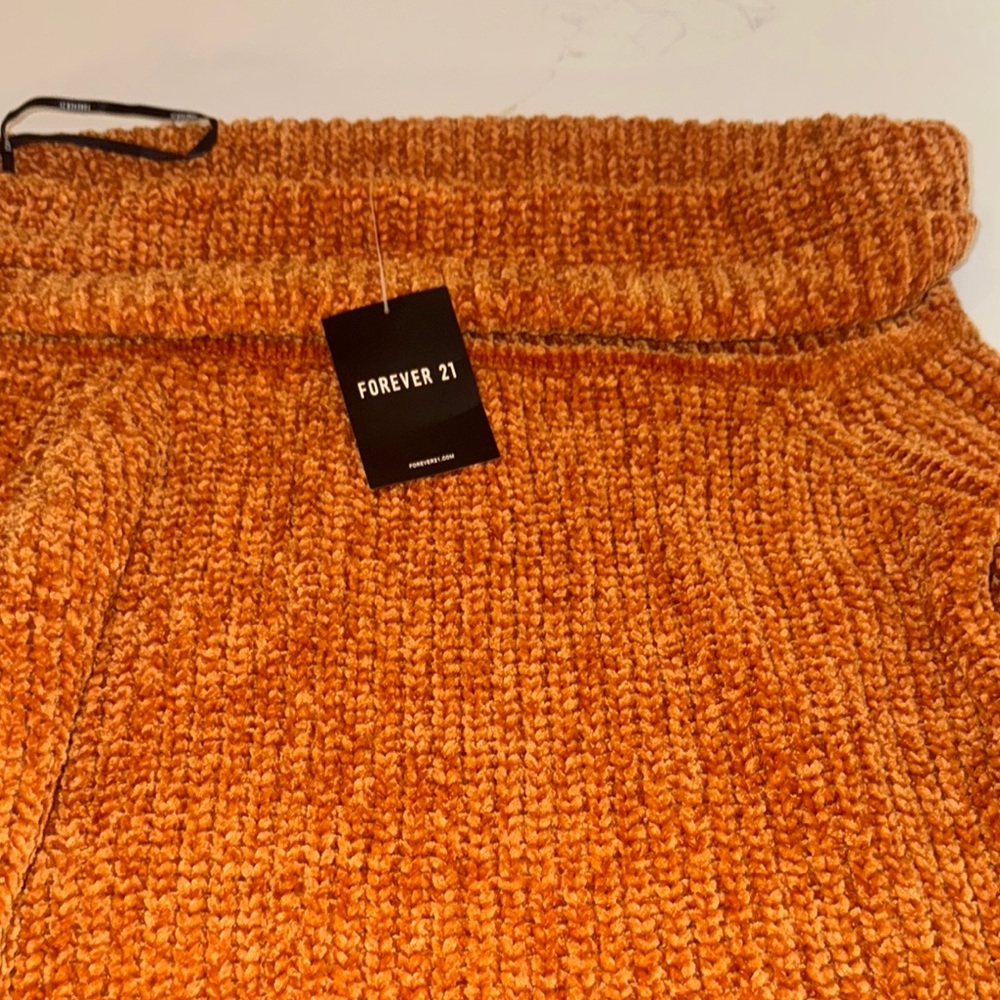 Forever 21 Orange Sweater